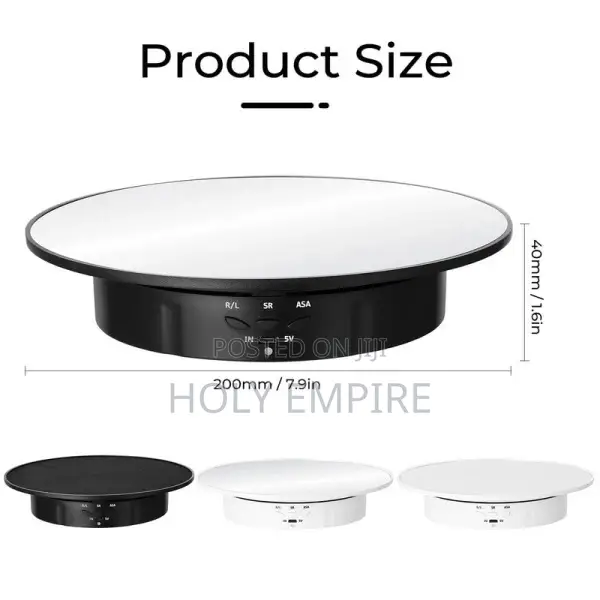 Motorised Rotating Mirror Display Standthree Speedsturntable