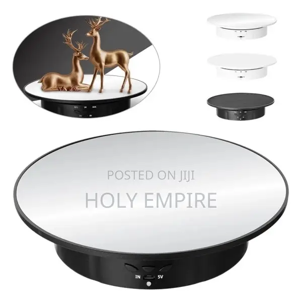 Motorised Rotating Mirror Display Standthree Speedsturntable