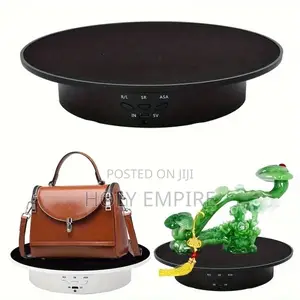 Motorised Rotating Mirror Display Standthree Speedsturntable