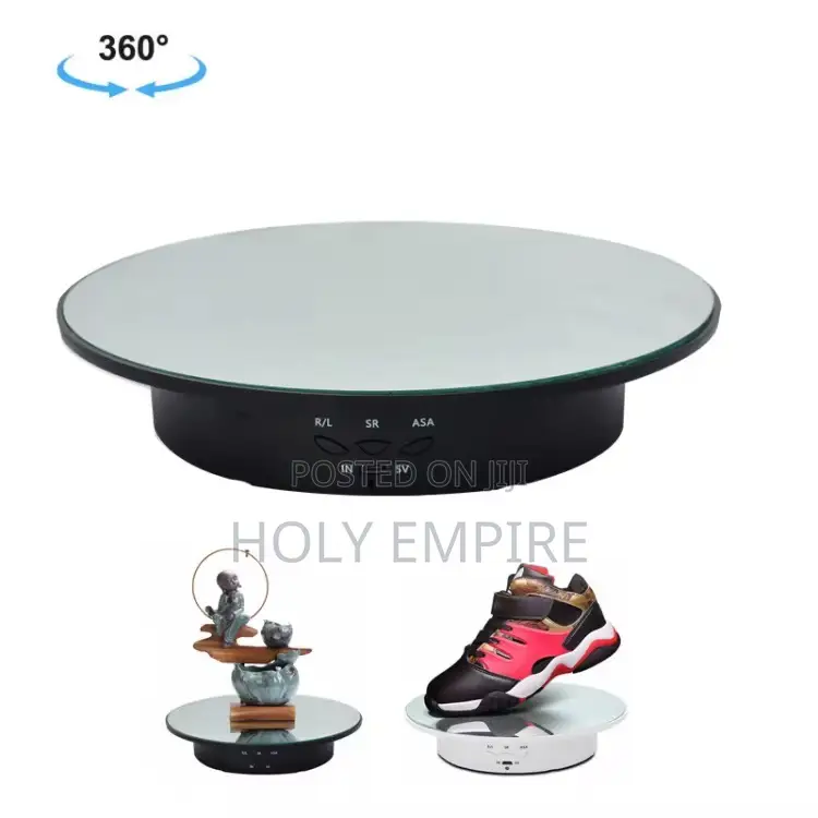 Motorised Rotating Mirror Display Standthree Speedsturntable