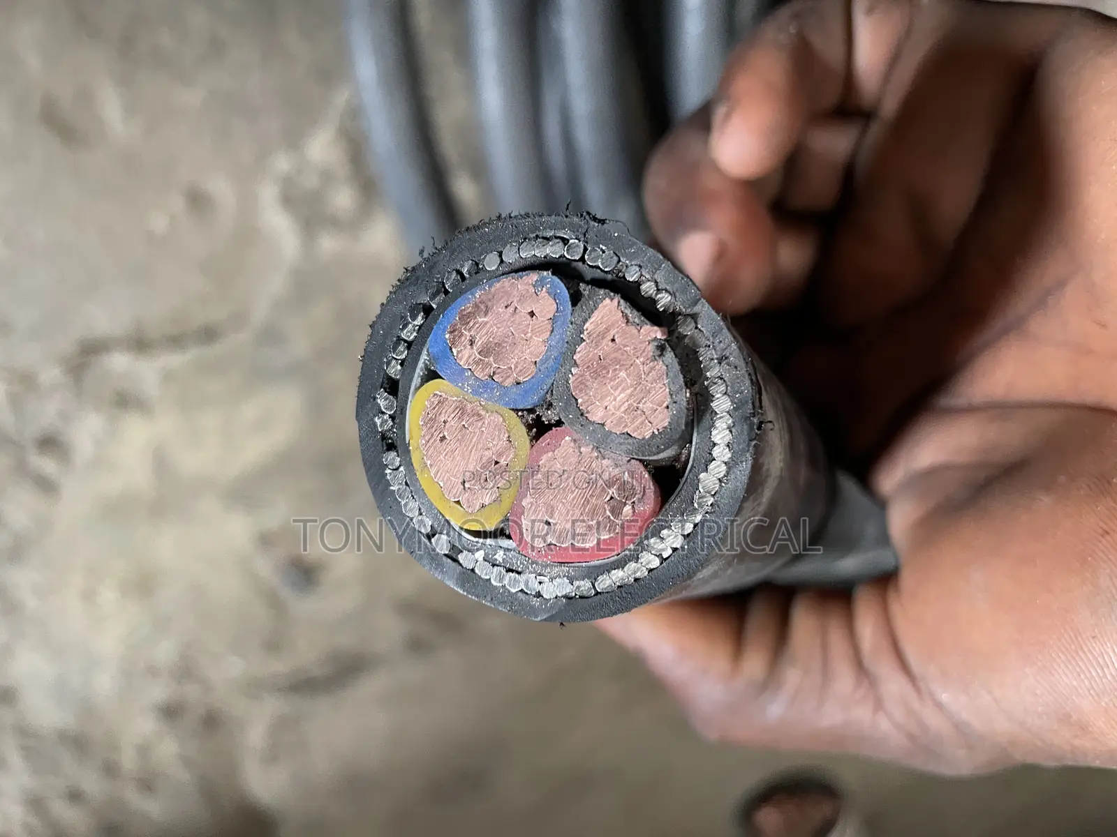70mm 4core Armored Cable