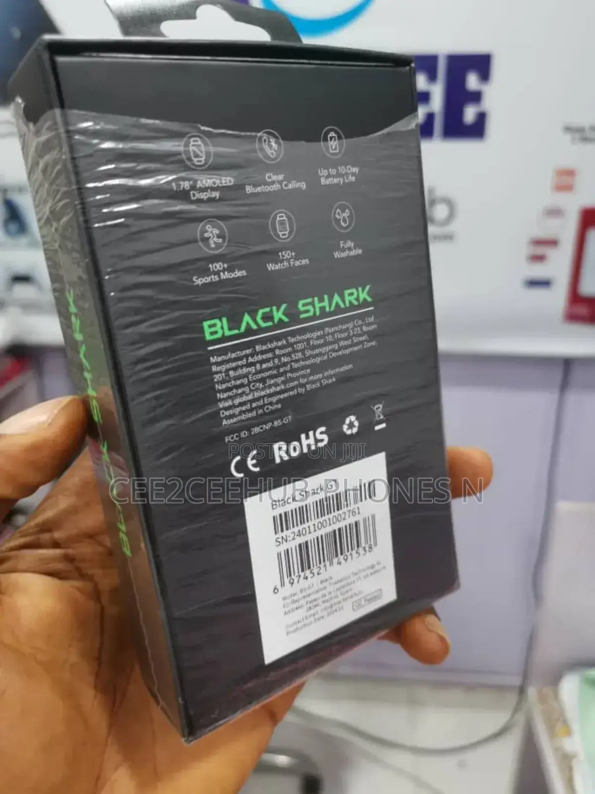 Black Shark Watch Gt