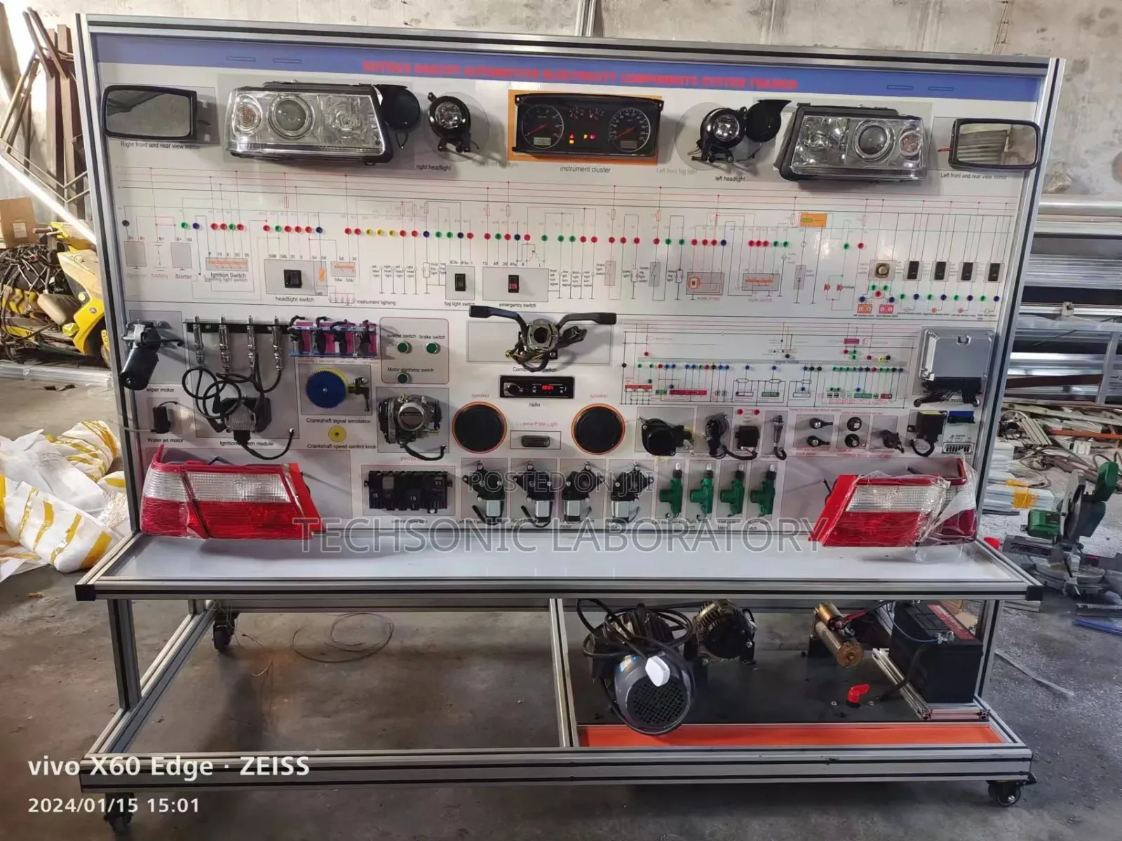 Automative Electricity Component System Trainer