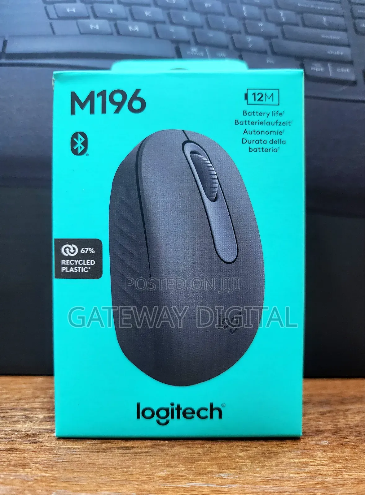 Logitech M196 Bluetooth Wireless Compact And Portable Mouse