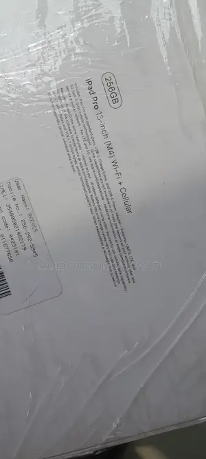 New Apple iPad Pro 13 (2024) 256 GB