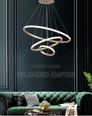 Three Ring Quality Chandelier