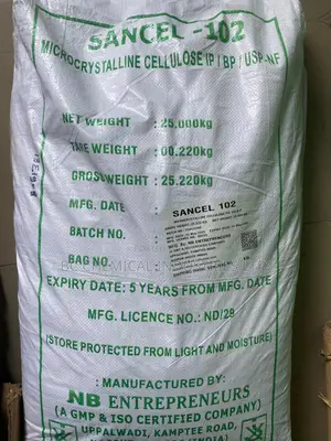 Photo - Microcrystalline Cellulose 102, Ip,Bp,Usp ,Ep