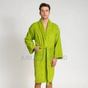 Luxury Soft Bathrobe for Adults | Unisex Bathroom Robe Dressing Gown