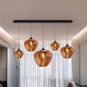 Post Modern Island Kitchen Dining Room Chandelier Light