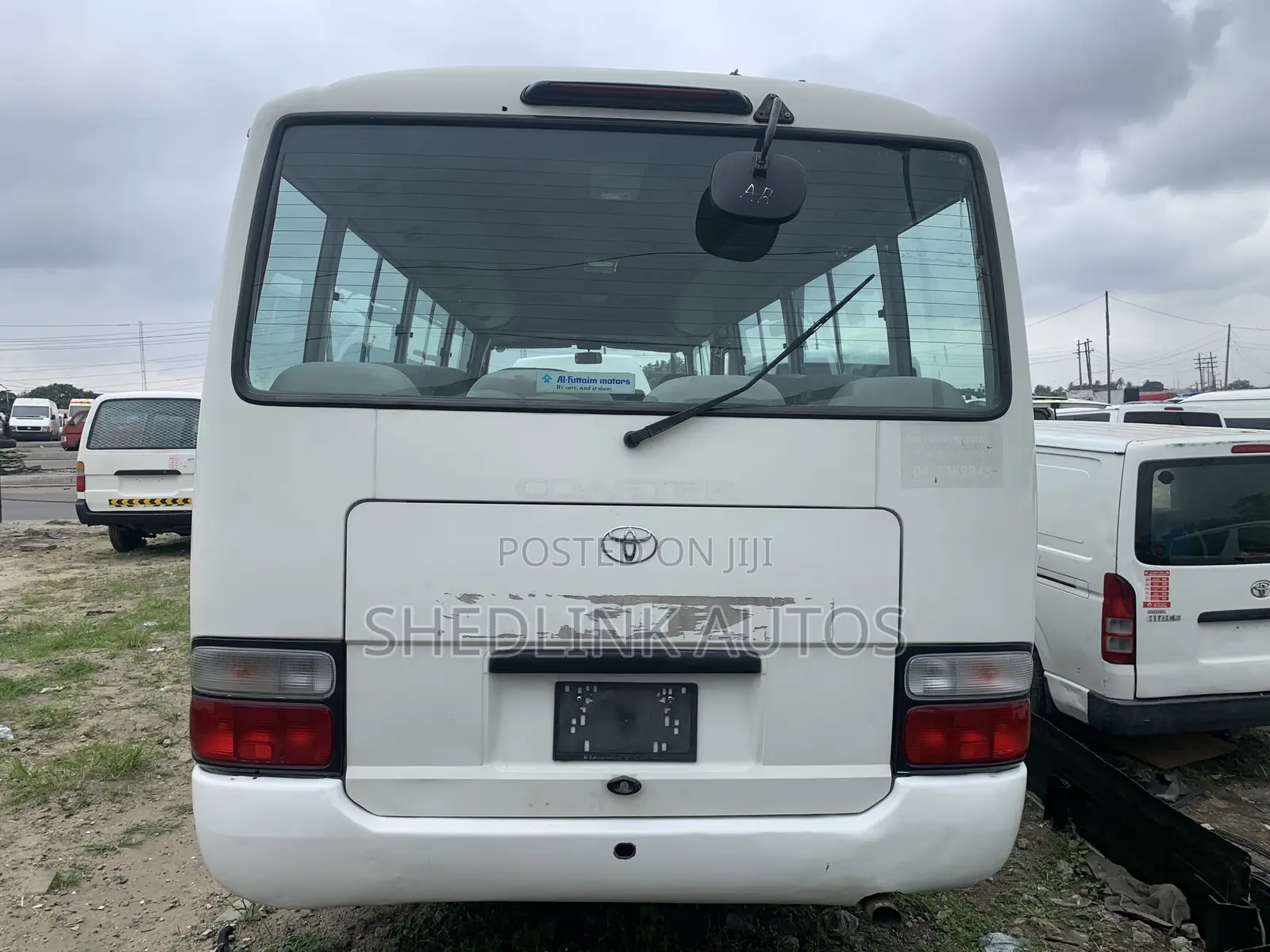 Toyota Coaster 2018 White