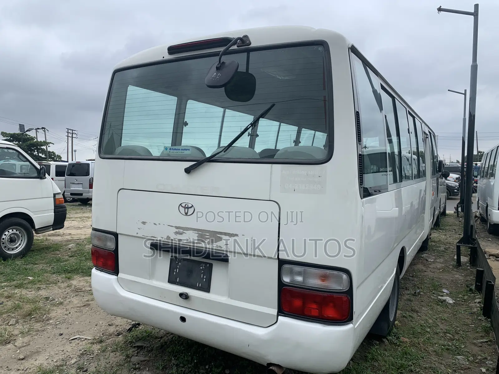 Toyota Coaster 2018 White