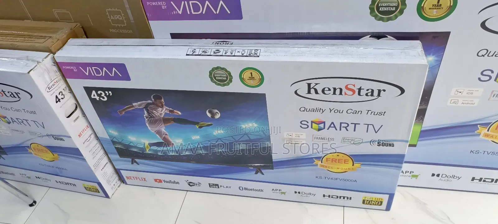 Kenstar 43" Smart Tv