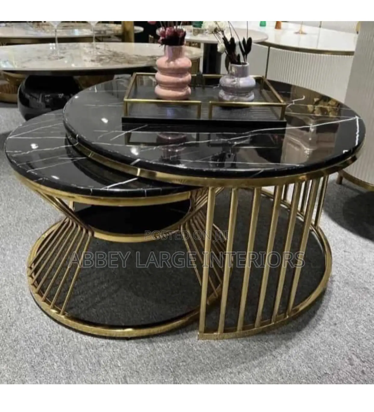 2in1 Marble Coffee Table