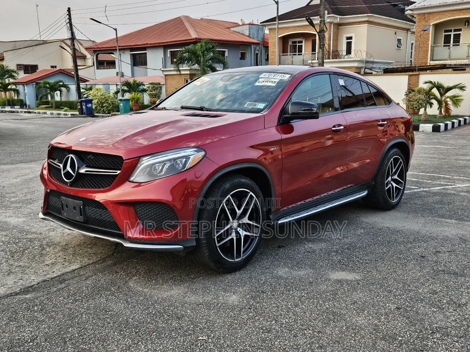 Mercedes-Benz GLE-Class 2016 Red