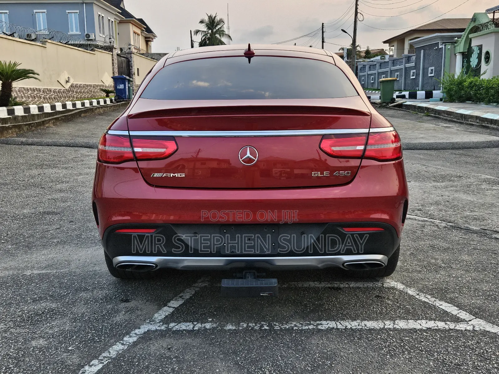 Mercedes-Benz GLE-Class 2016 Red