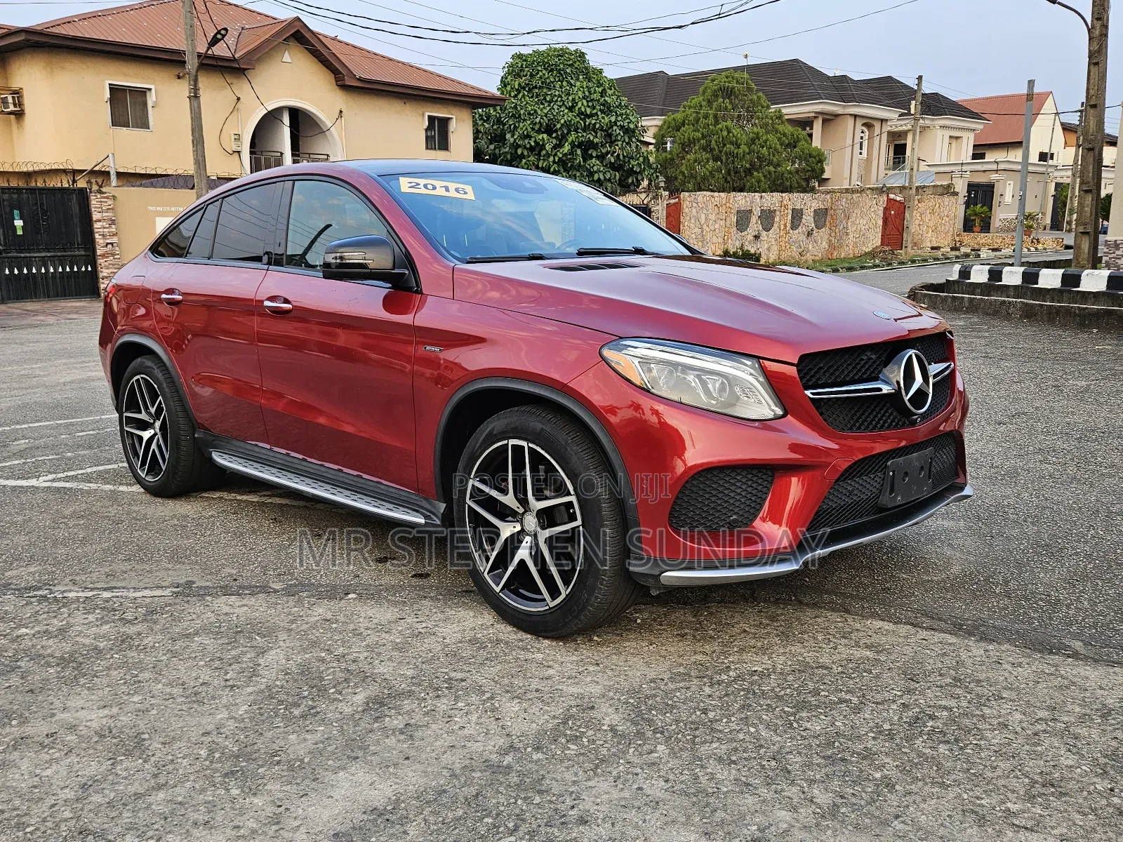 Mercedes-Benz GLE-Class 2016 Red