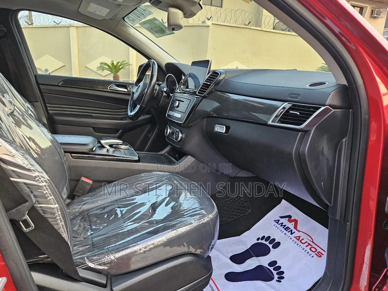 Mercedes-Benz GLE-Class 2016 Red