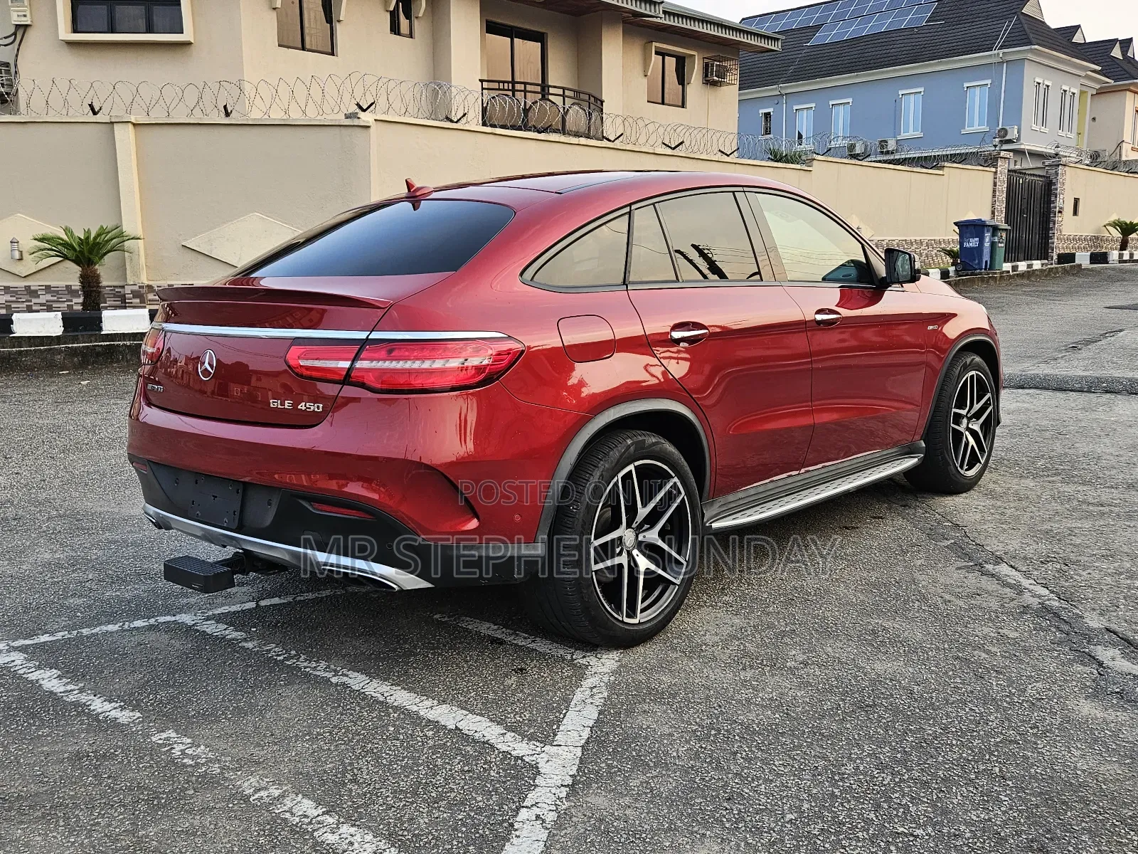Mercedes-Benz GLE-Class 2016 Red