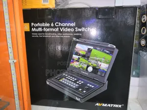Portable 6 Channels Video Switcher
