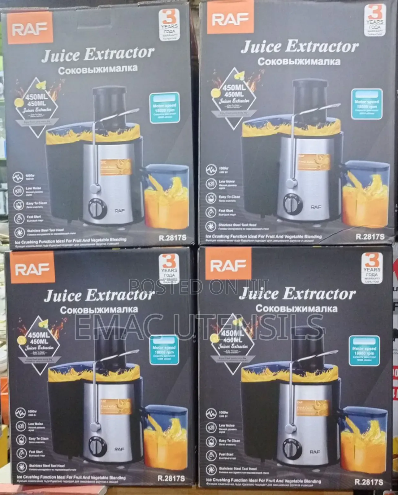 High Quality Raf Juice Extractor
