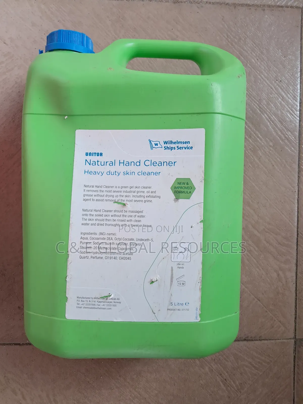 Unitor Netural Hand Cleaner (5l)