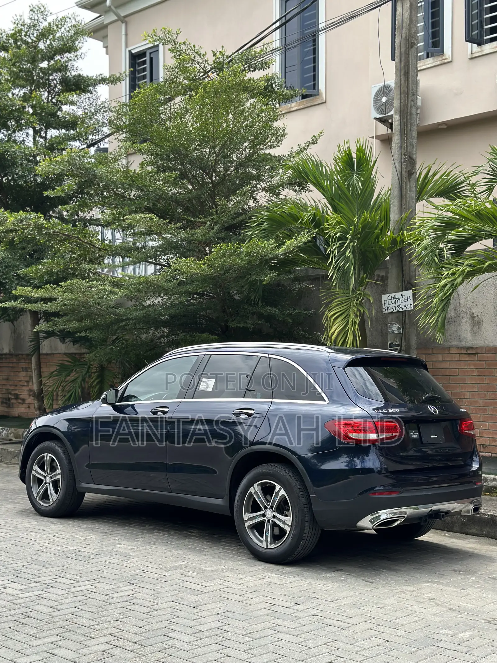 Mercedes-Benz GLC-Class 2017 Blue