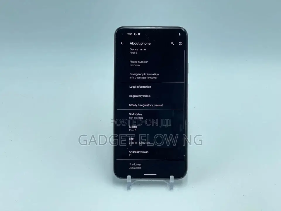 Google Pixel 5 128 GB Black