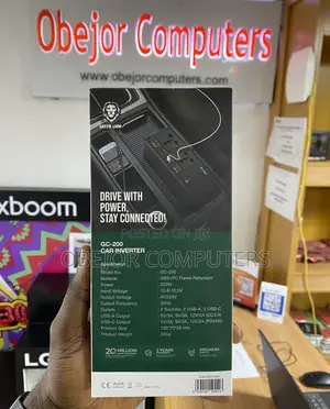 Green Lion Gc-200 Car Inverter Pd 24w Charging