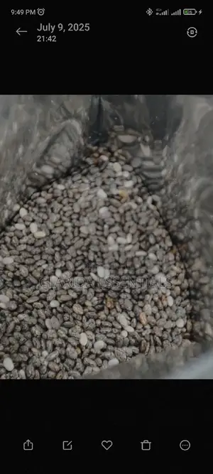 100 Grams of Chia Seeds (Dirt Free)