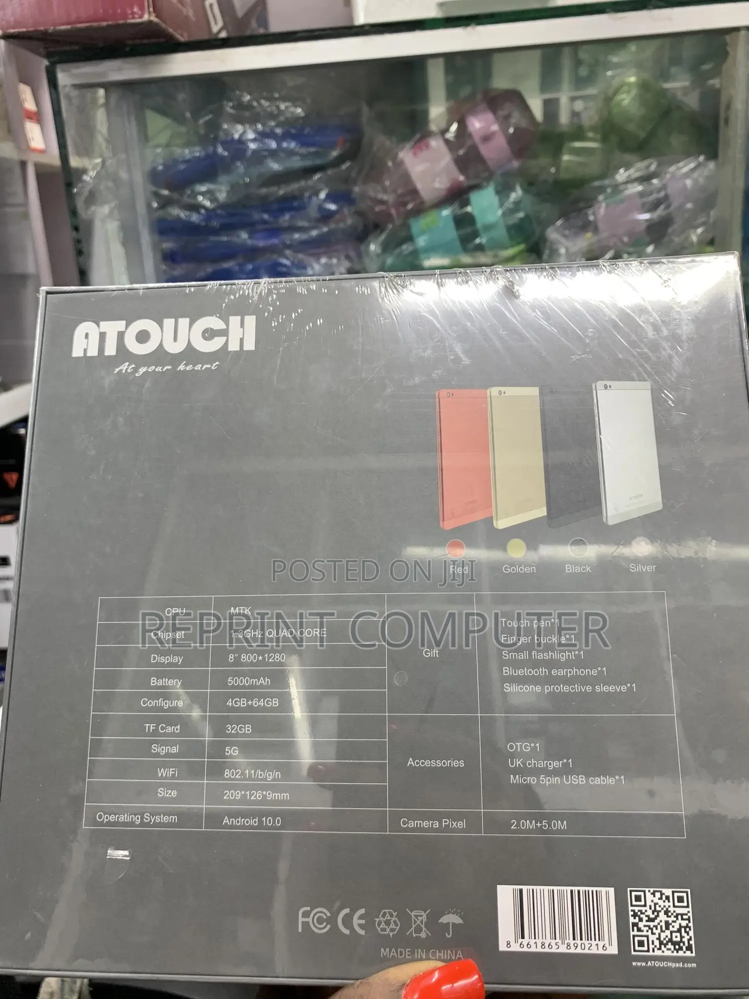 New Atouch A80 64 GB Black