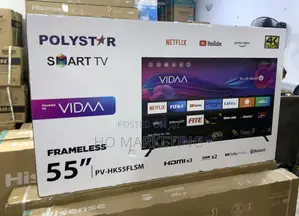Brilliant Visuals, Smart Experience – Polystar 55" Uhd Tv