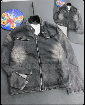Photo - Pure Quality Luxury Cargo Jeans Jacket 💯 Stocks Available