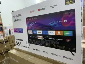 Polystar Pv-Hk55flsm 55" – Smart Tv With Ultra Hd Display