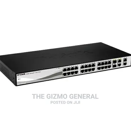 Dlink 24-Port 10/100base-T Poe Smart Switch