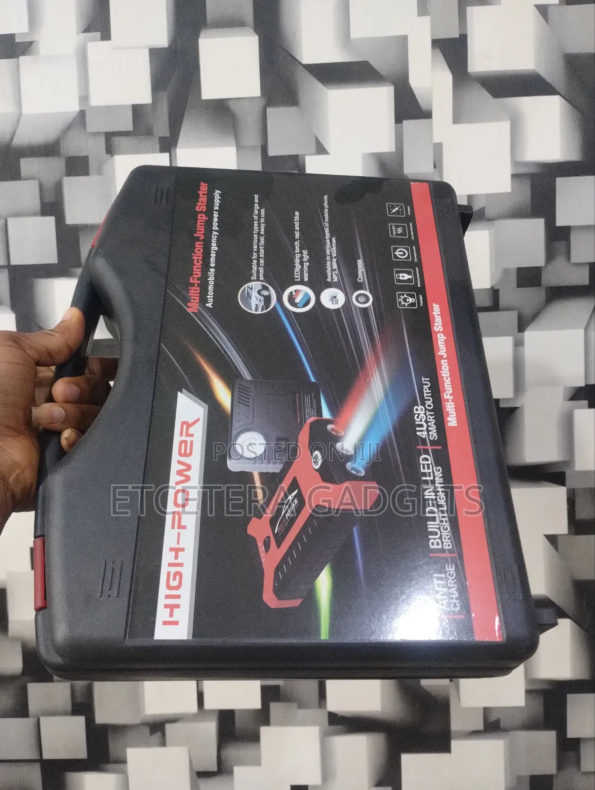High Power Multi Function Jump Starter Powerbank