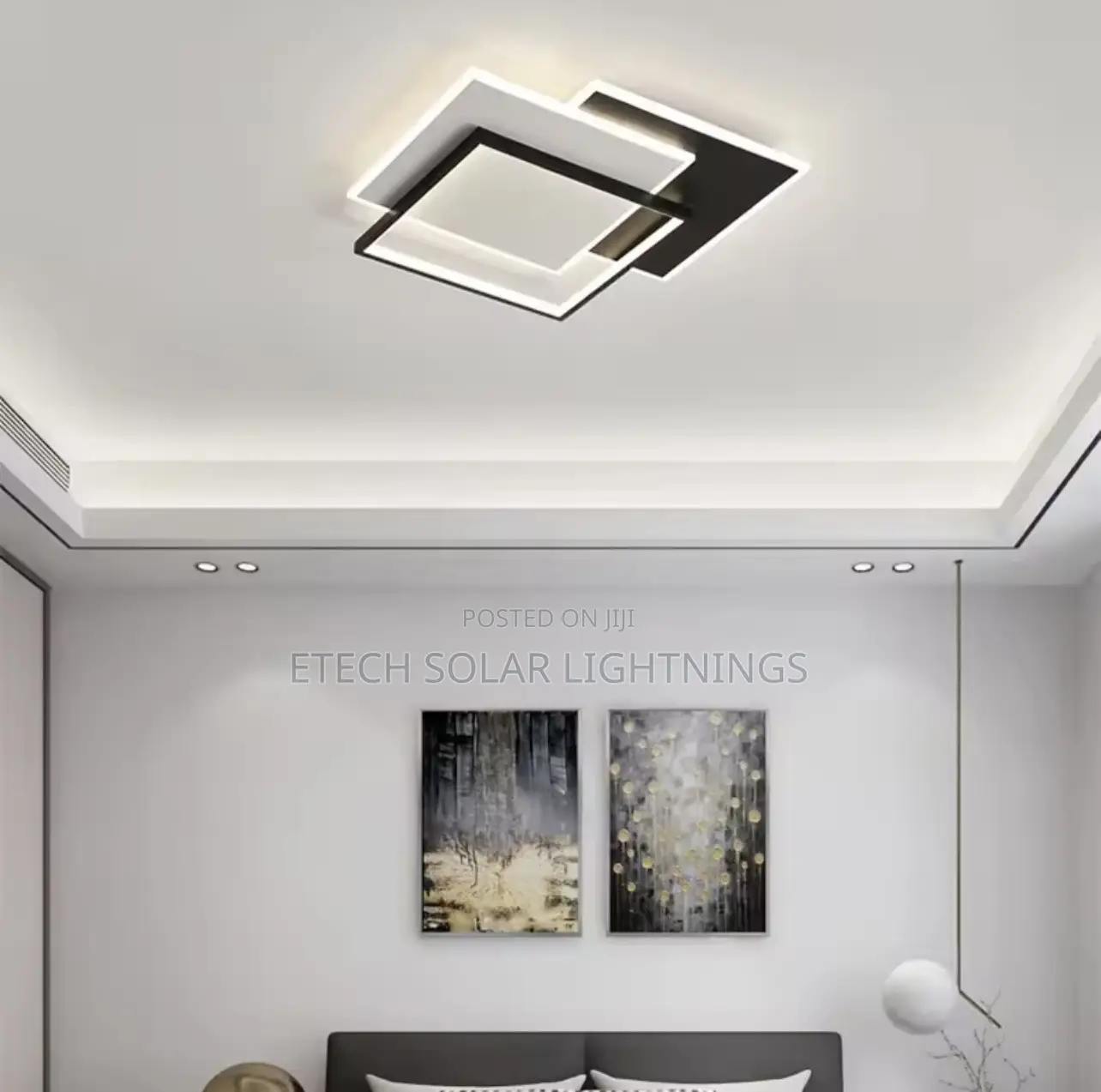 Modern Led Ceiling Flush Living Room Bedroom Chandelier