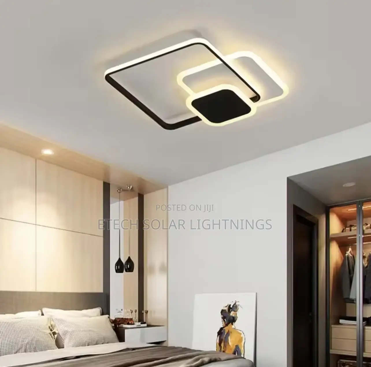 Nordic Minimalist Living Room Bedroom Led Ceiling Light