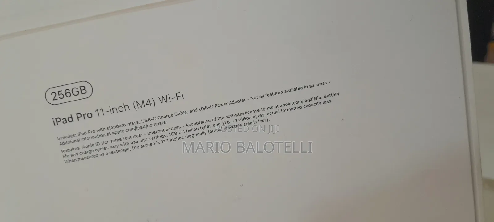 New Apple iPad Pro 256 GB