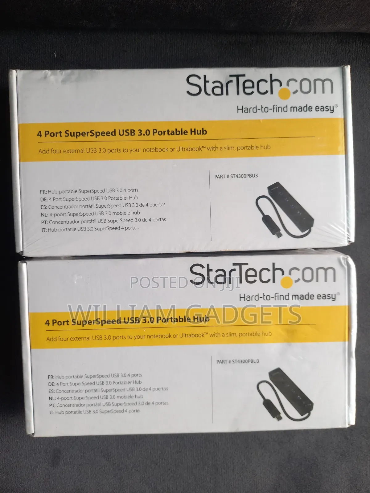 Startech.Com 4port Superspeed Usb 3.0 Portable Hub