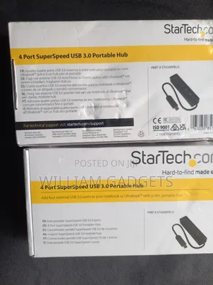 Startech.Com 4port Superspeed Usb 3.0 Portable Hub