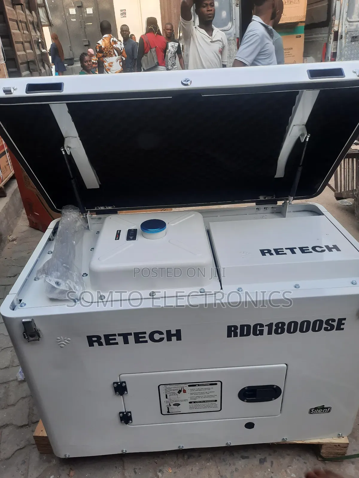 15kva Original Retech Soundproof Generator With 100%Copper