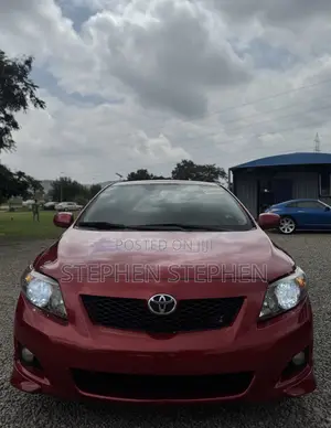 Toyota Corolla 2010 Red