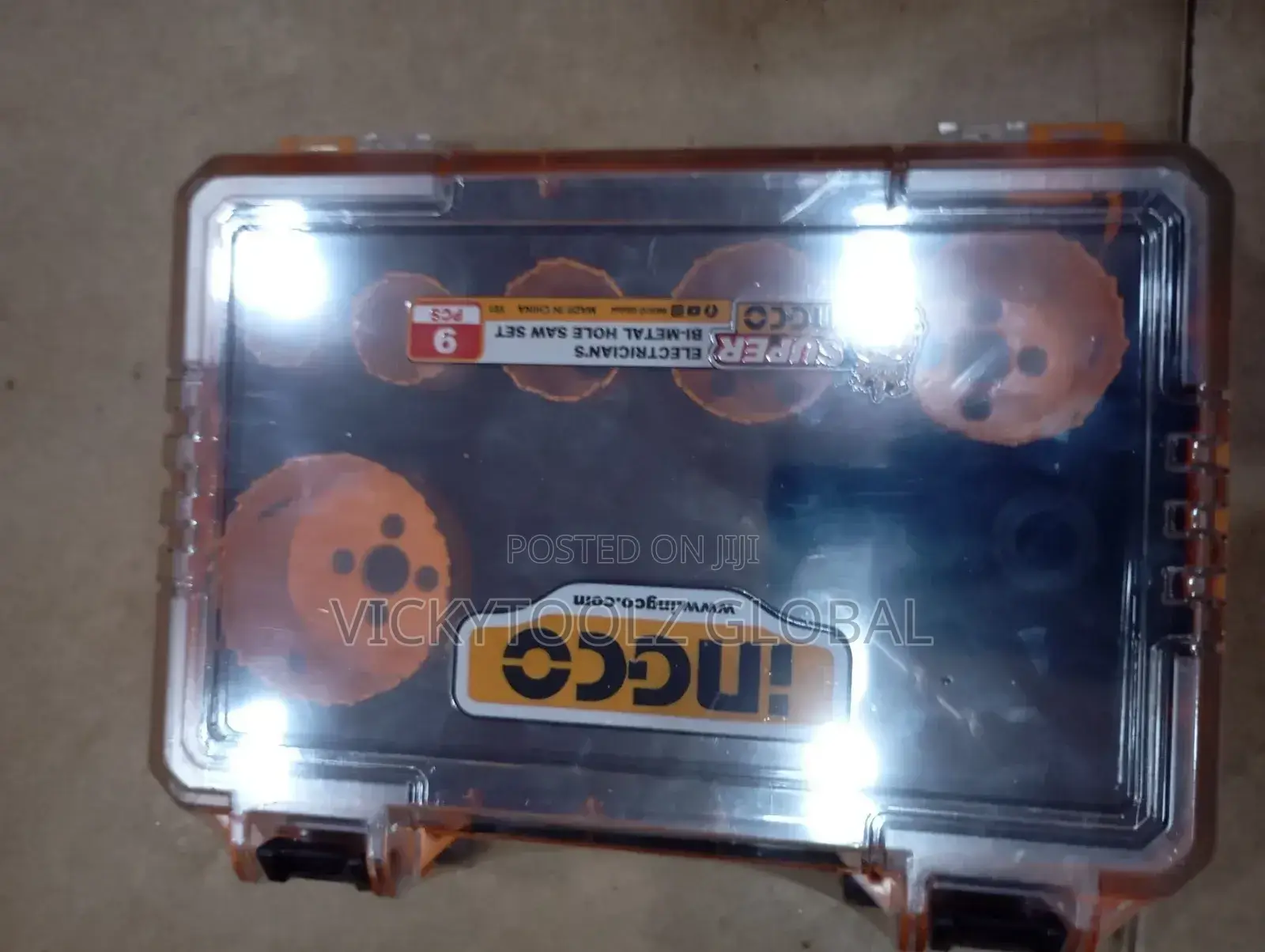 Bi Metal Hole Saw Set (9pcs)