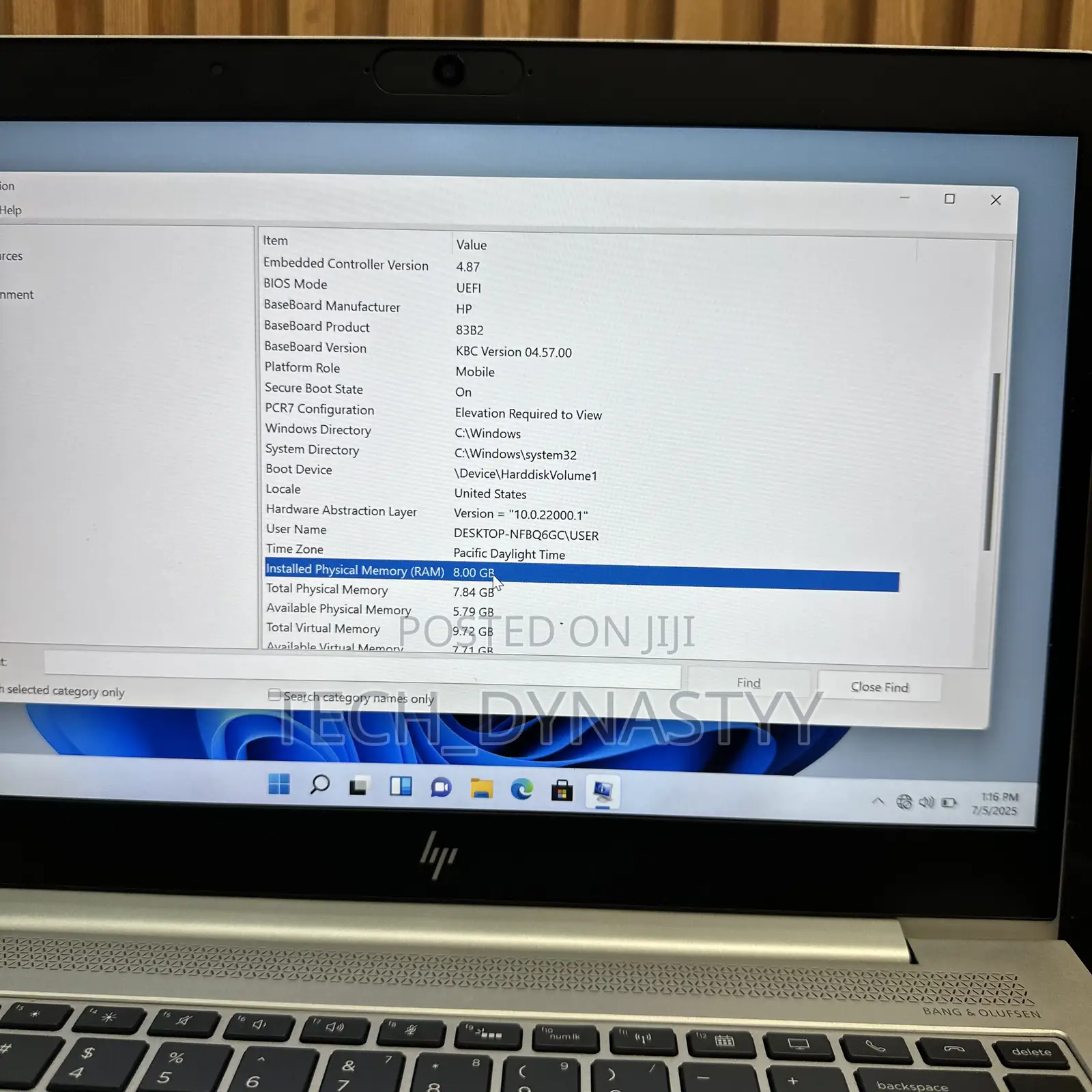 Laptop HP EliteBook 840 G5 8GB Intel Core I5 SSD 256GB