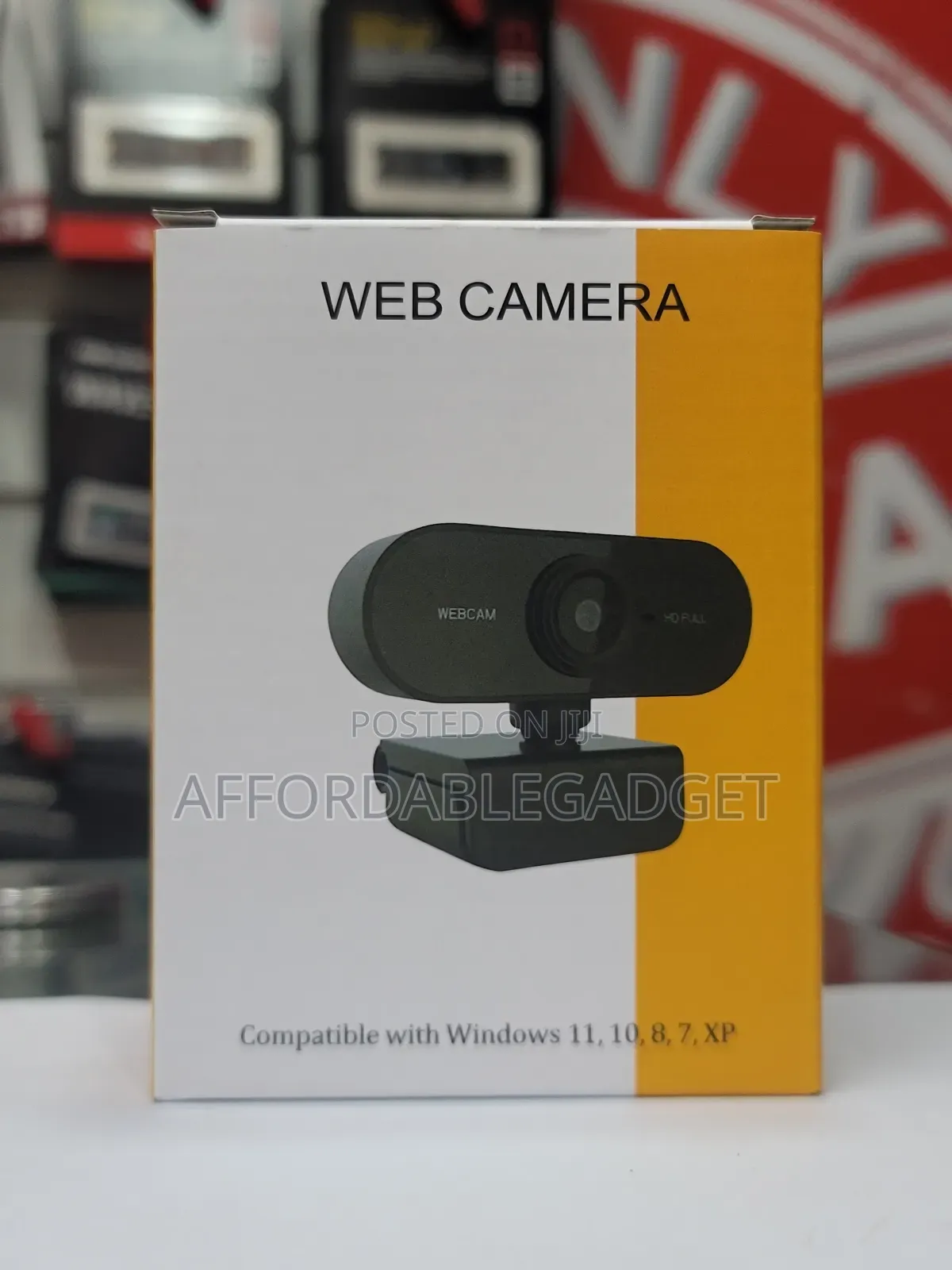 360 Rotatable FHD Webcam 1080p