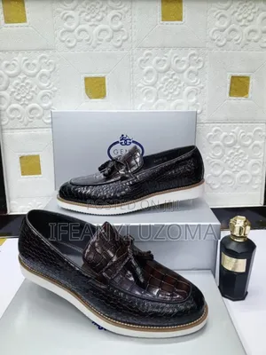 Classic Leather Loafers Shoe