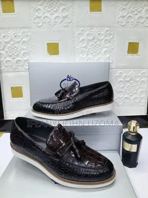Classic Leather Loafers Shoe