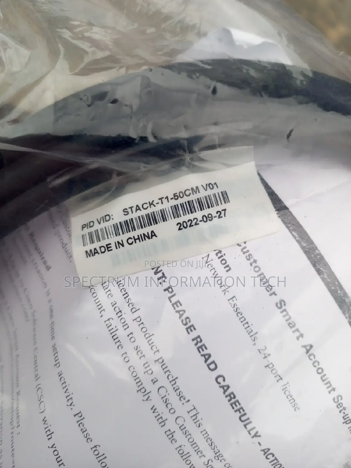 C9300 Stack-t1-50cm Cable