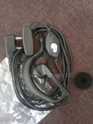 Walkie Talkie Earpiece Black