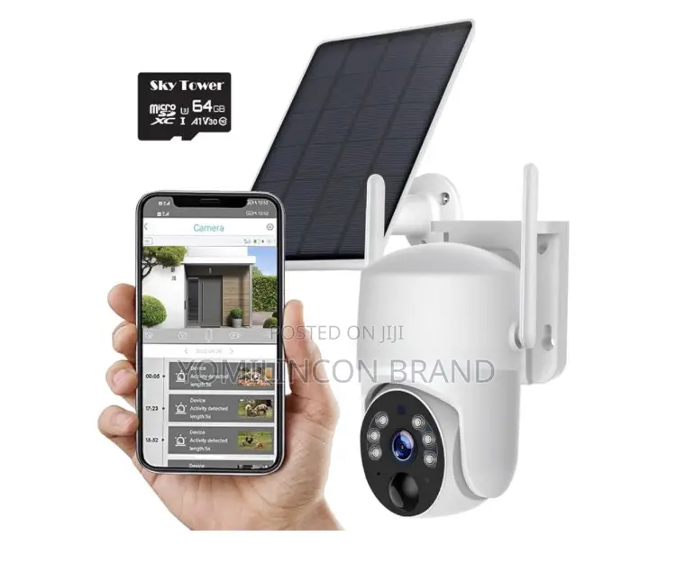 Solar Security Camera Outdoor, Wireless Wifi